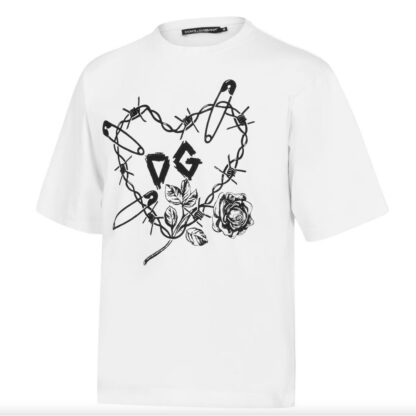 Dolce & Gabbana - White Cotton Men T-Shirt