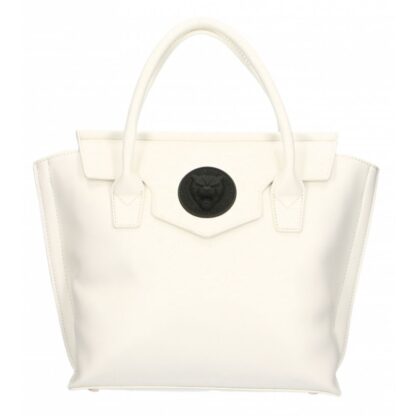 Plein Sport - Elegant White Handbag With Magnetic Closure