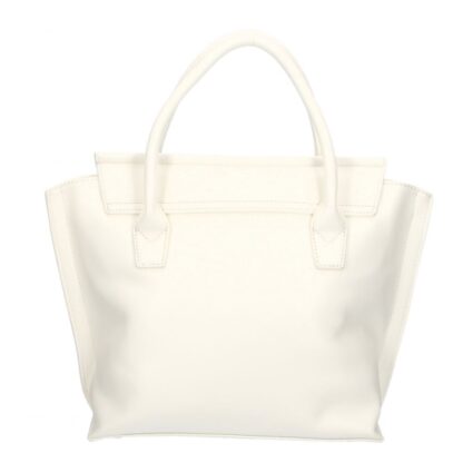 Plein Sport - Elegant White Handbag With Magnetic Closure