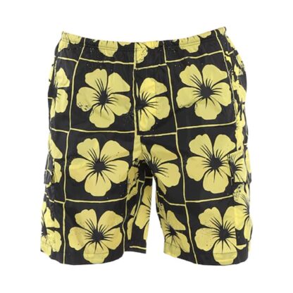 Palm Angels - Yellow Polyamide Men Swim Short