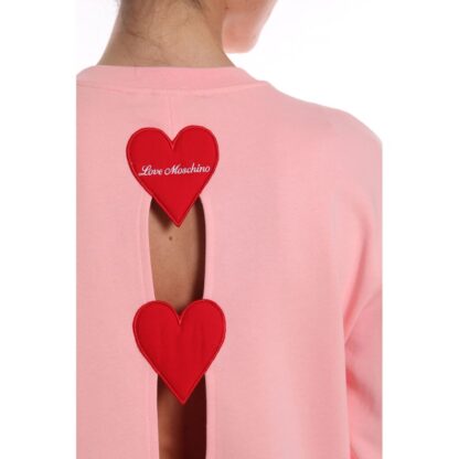 Love Moschino - Pink Cotton Women Sweater