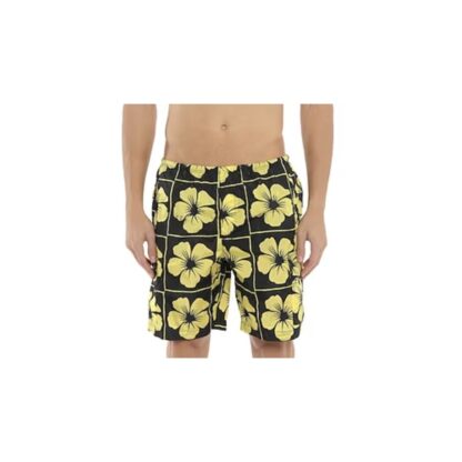 Palm Angels - Yellow Polyamide Men Swim Short