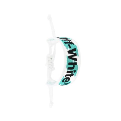 Off-White - White Fabric Women Bracelet