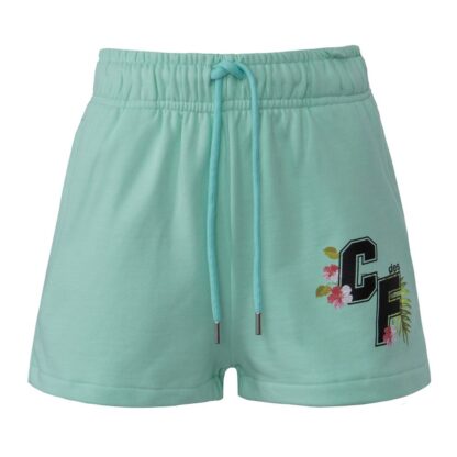 Comme Des Fuckdown - Green Cotton Women Short