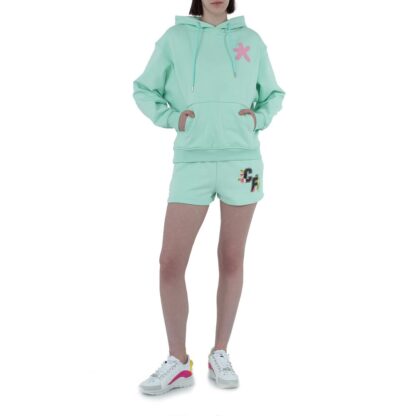 Comme Des Fuckdown - Green Cotton Women Short