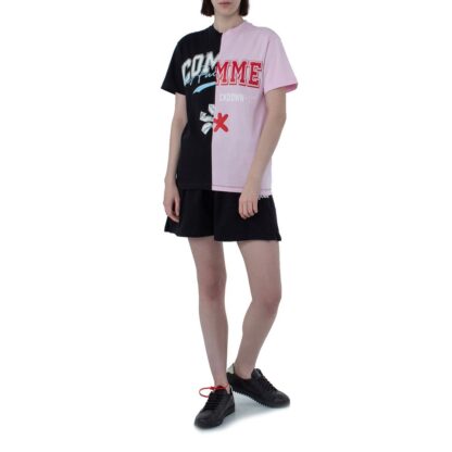 Comme Des Fuckdown - Pink Cotton Women T-Shirt