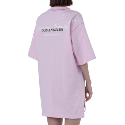 Comme Des Fuckdown - Pink Cotton Women Dress