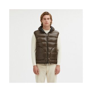 Centogrammi - Blue Nylon Men's Reversible Vest