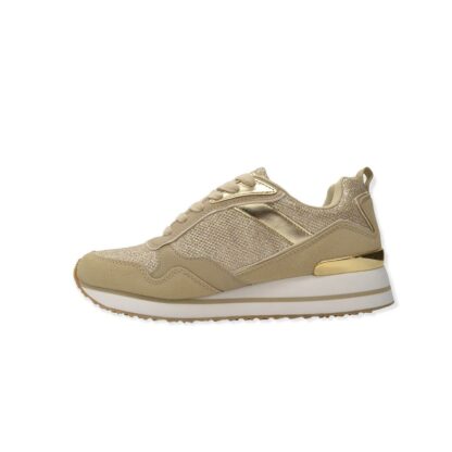 U.S. POLO ASSN. - Beige Eco Fabric Women Sneaker