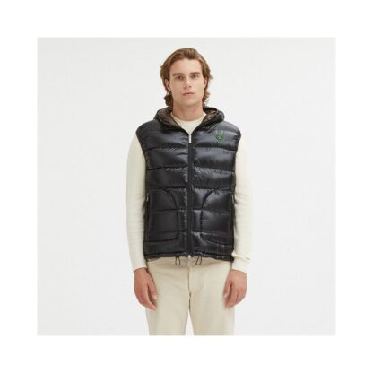 Centogrammi - Brown Nylon Men's Reversible Vest