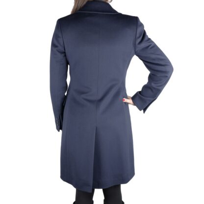 Made in Italy - Blue Wool Women Coat