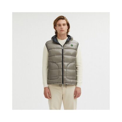 Centogrammi - Gray Nylon Men's Reversible Vest