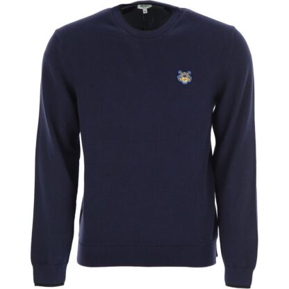 Kenzo - Tiger Logo Cotton Crewneck Sweater - Men's Essential