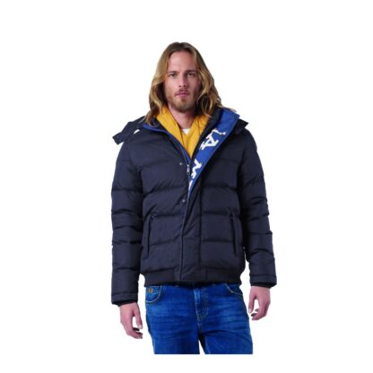 La Martina - Blue Nylon Men Jacket