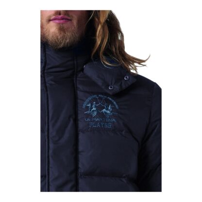 La Martina - Blue Nylon Men Jacket