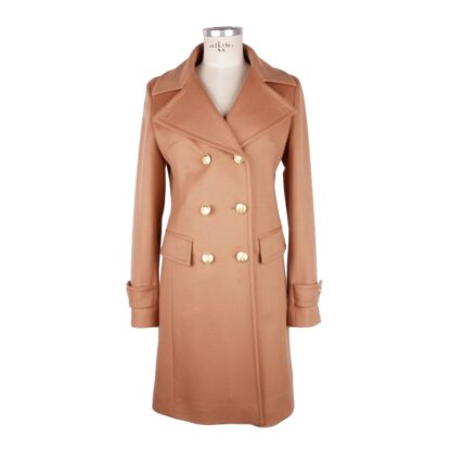 Made in Italy - Beige Wool Women Coat