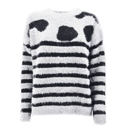 Imperfect - White Polyamide Women Sweater