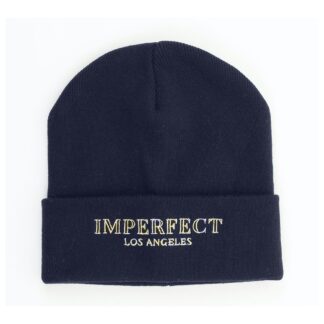 Imperfect - Black Acrylic Women Hat