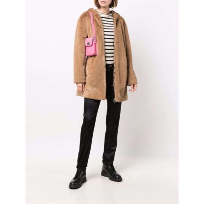 Love Moschino - Beige Polyester Women Coat