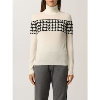 Love Moschino - White Wool Women Sweater