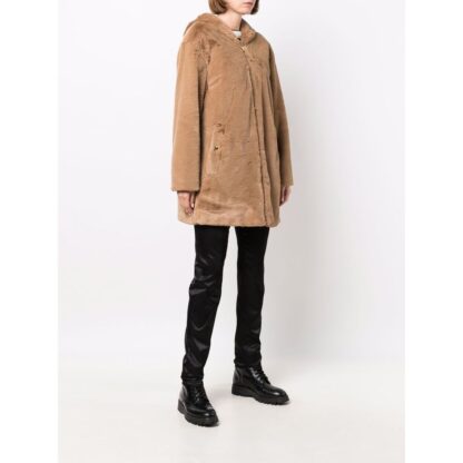 Love Moschino - Beige Polyester Women Coat