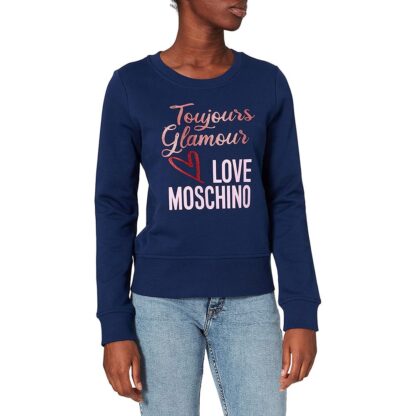 Love Moschino - Blue Cotton Women Sweater