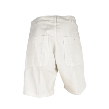 Don The Fuller - White Cotton Men's Bermuda Short