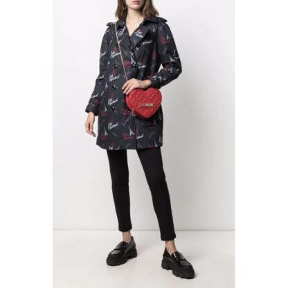 Love Moschino - Black Polyester Women Coat