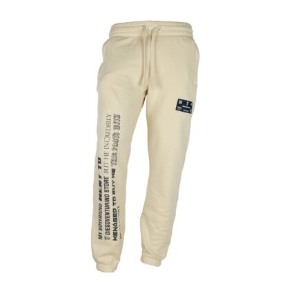 Diego Venturino - Elegant Beige Cotton Tracksuit Trousers