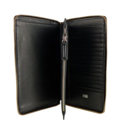 Cavalli Class - Sophisticated Brown Leather Wallet