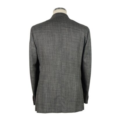 Emilio Romanelli - Gray Wool Men Jacket