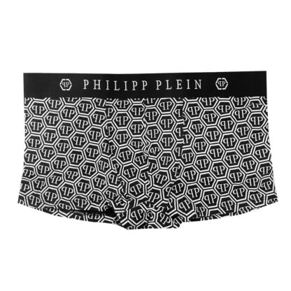 Philipp Plein - Black Cotton Men Boxer