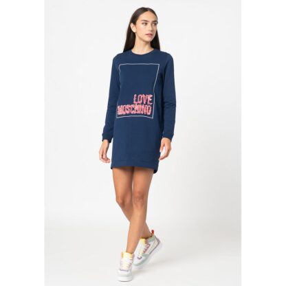 Love Moschino - Blue Cotton Women Dress