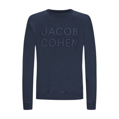 Jacob Cohen - Blue Cotton Men Sweater