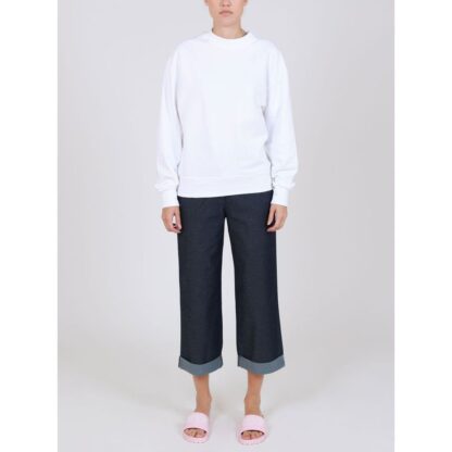 Love Moschino - Blue Cotton Women Trouser