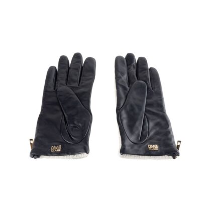 Cavalli Class - Gray Lambskin Women Glove