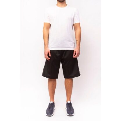 Bikkembergs - Sleek Anniversary Striped Bermuda Shorts