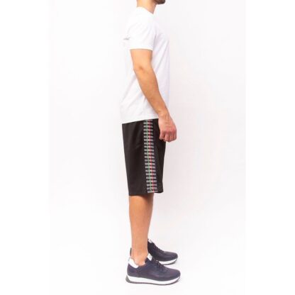 Bikkembergs - Sleek Anniversary Striped Bermuda Shorts