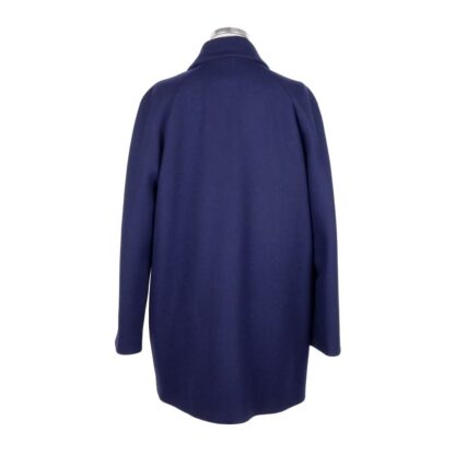 Love Moschino - Blue Wool Women Coat