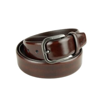 La Martina - Elegant Blue Leather Men's Belt