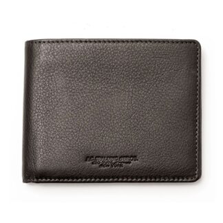 A.G. Spalding & Bros - Elegant Dark Brown Leather Horizontal Wallet