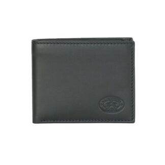 La Martina - Elegant Dark Brown Calfskin Wallet