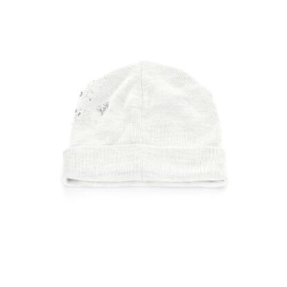 Imperfect - White Acrylic Women Hat