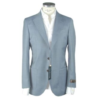 Emilio Romanelli - Gray Wool Men Blazer