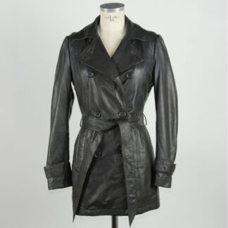 Emilio Romanelli - Brown Leather Women Jacket