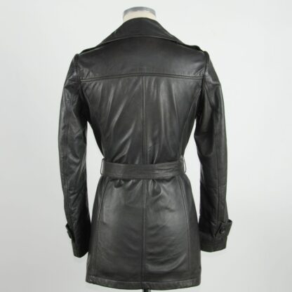 Emilio Romanelli - Brown Leather Women's Coat