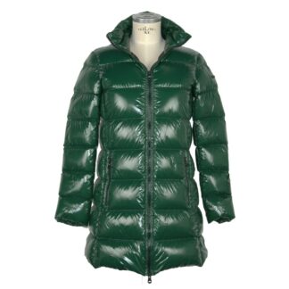 Refrigiwear - Chic Long Down Jacket in Super-Shiny Nylon