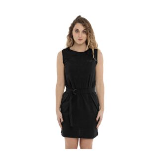 Ermanno Scervino - Black Nylon Lace Detail Mini Dress