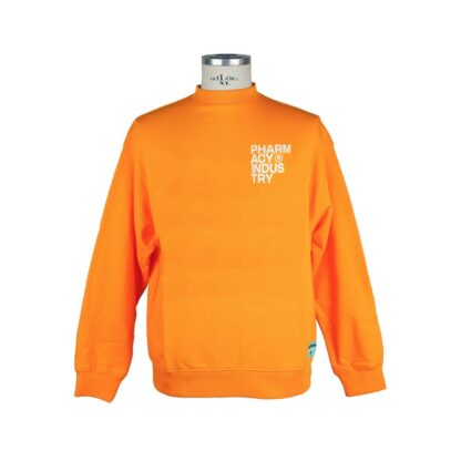 Pharmacy Industry - Chic Orange Logo Crewneck Sweatshirt