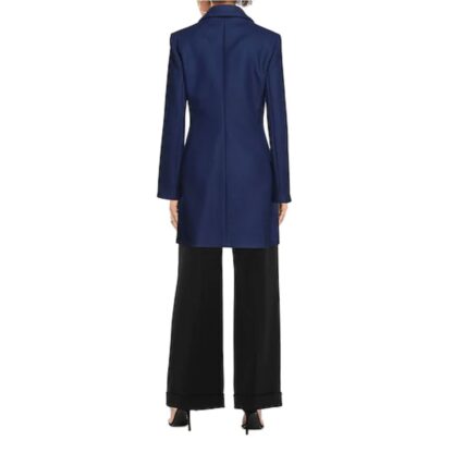 Love Moschino - Elegant Embroidered Heart Wool Coat